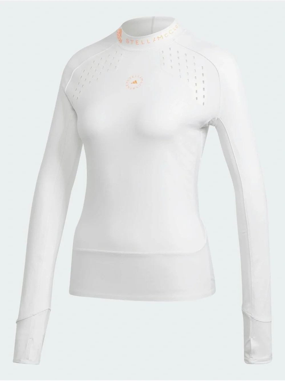 Adidas × STELLA MCCARTNEY TRUEPURPOSE LONG SLEEVE PERFORMANCE TOP SIZE S WHITE